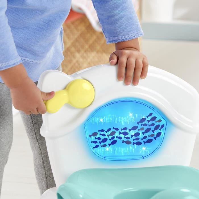 Fisher-Price - Pot de la mer musical et lumineux - Pot d'apprentissage bébé GWD37