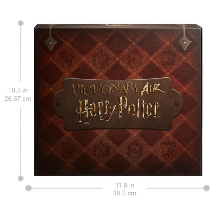 Mattel Games - Pictionary Air Harry Potter - Jeu d'ambiance et de dessin - Des 8 ans HDC61