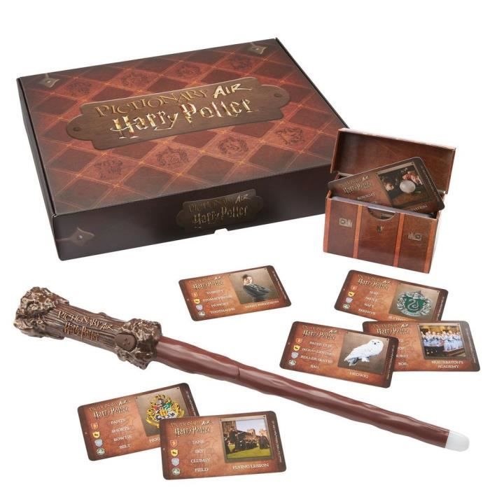 Mattel Games - Pictionary Air Harry Potter - Jeu d'ambiance et de dessin - Des 8 ans HDC61