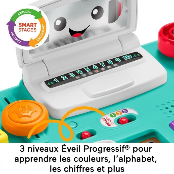 Fisher-Price-Ma Table d'Activités de DJ, version française HRB64