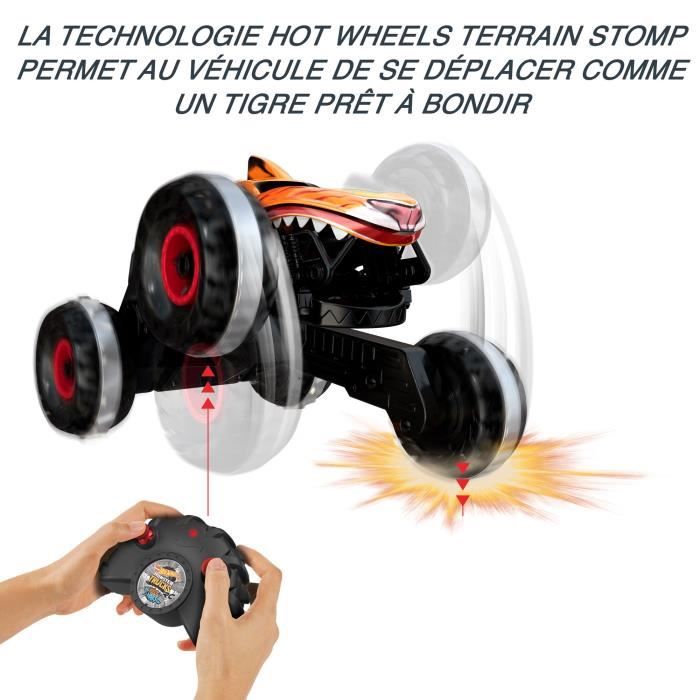 Hot Wheels-Monster Trucks-L'Inarretable Tiger Shark-Véhicule RC HGV87