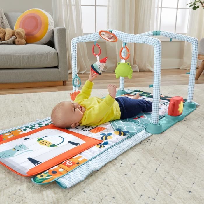 Fisher-Price - Mon Tapis - Cabane 3 En 1 - jouet naissance 1er age - 0 mois et + HJK45