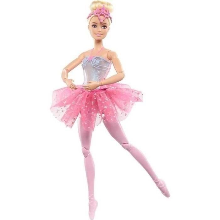 Barbie-Dreamtopia Ballerine Lumieres Scintillantes-Poupée blonde HLC25