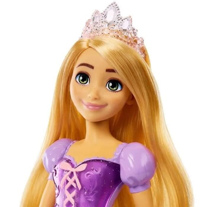 Raiponce Poupée 29 cm, Mattel Poupée Disney Princesses habillage et accessoires HLW03