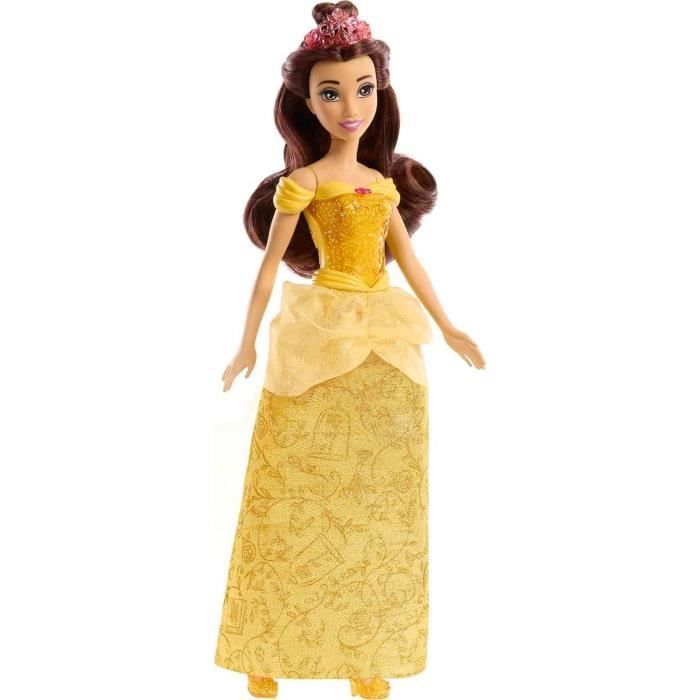 Belle Poupée 29 cm, Mattel Poupée Disney Princesses habillage et accessoires HLW11