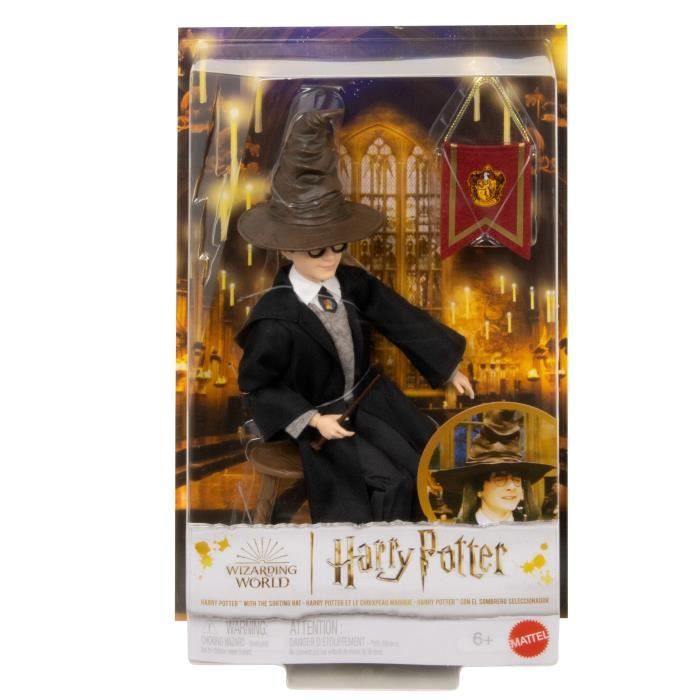 Harry Potter-Poupée Harry Potter et le Choixpeau Magique-accessoires HND78