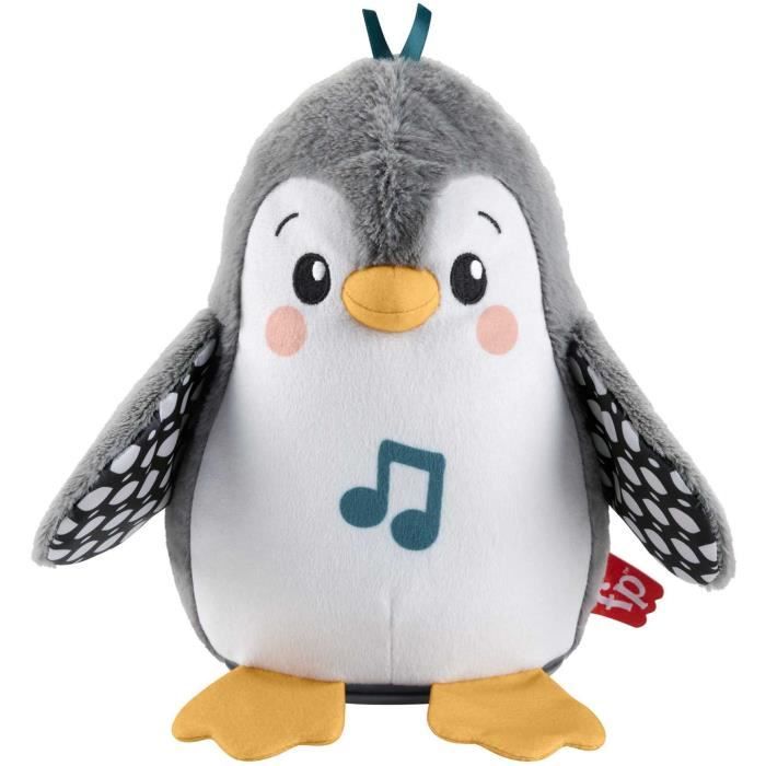 Fisher-Price-Mon Pingouin d'Éveil-Peluche Musicale HNC10