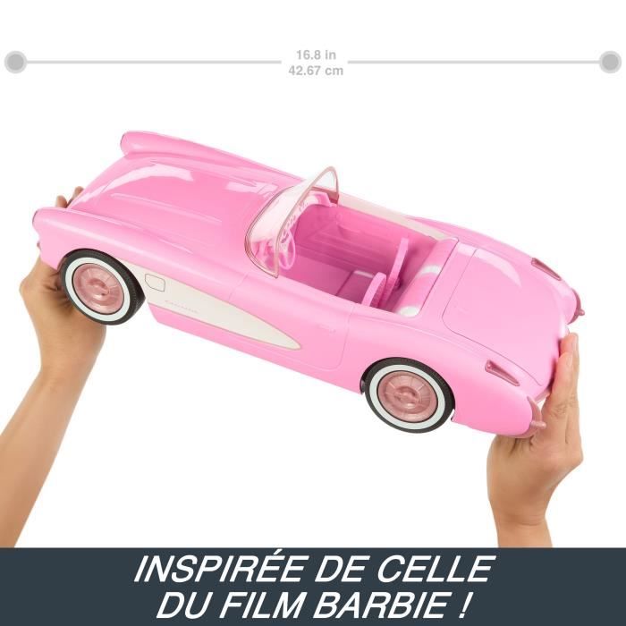 Hot Wheels-Corvette Barbie radiocommandée-Tirée du film Barbie HPW40