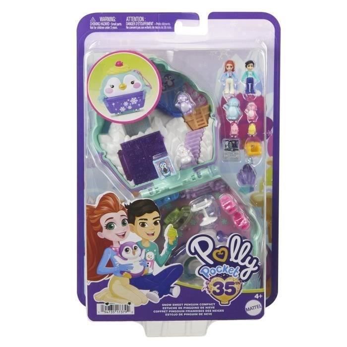 Polly Pocket-Pingouin des Neiges-Coffret avec figurines HRD34