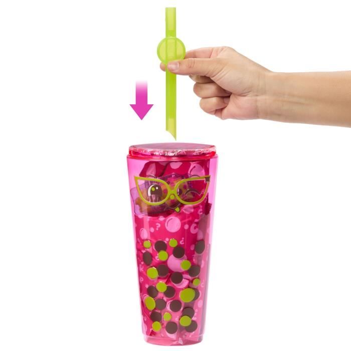 Barbie-Pop Reveal-Poupée parfumée série Bubble Tea avec accessoires HTJ20