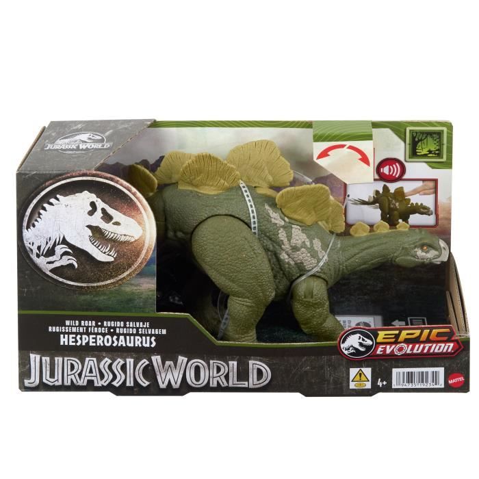 Jurassic World-Hesperosaurus Rugissement Féroce-Figurine articulée HTK69