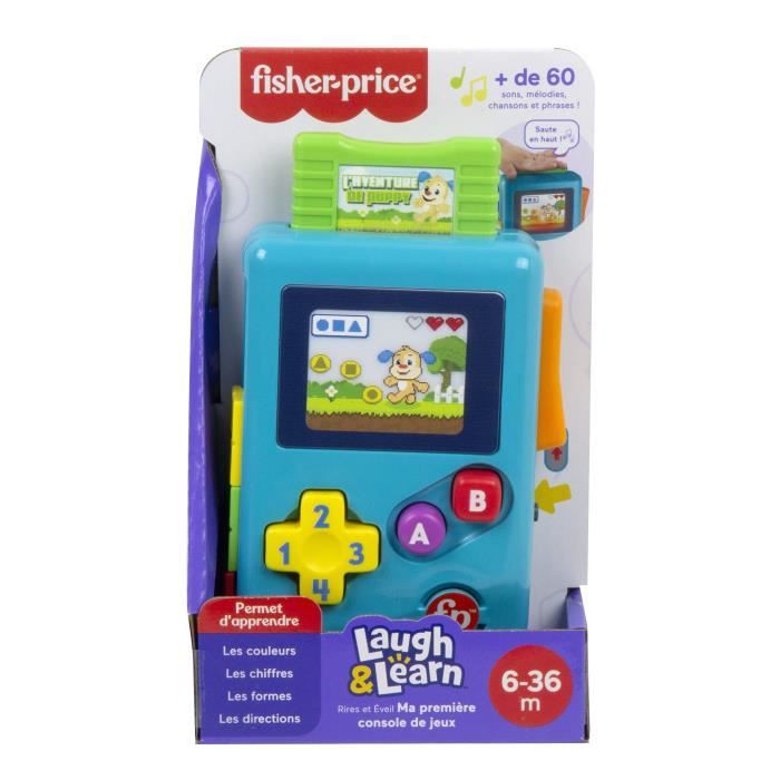 Fisher-Price-Ma Premiere Console de Jeu-Jouet d'éveil pour bébés HXB59