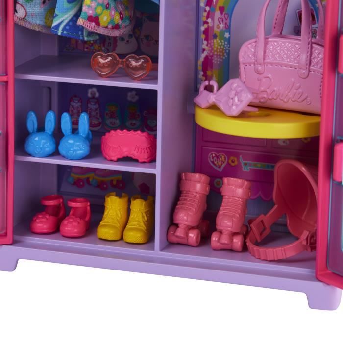 Barbie-Poupée et Dressing Chelsea-Coffret vetements et accessoires HXN03