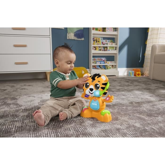 Fisher-Price-Link Squad Tigre Parties du Corps-Jouet d'éveil musical HYL00