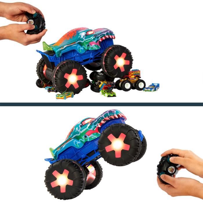 Hot Wheels Monster Trucks-Mega-Wrex-Véhicule télécommandé échelle 1/15 JBD90