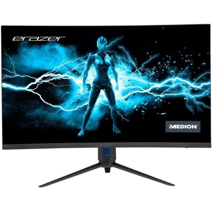 Ecran PC Gamer incurvé - MEDION MD22093 - 32 FHD - Dalle VA - 1 ms - 165 Hz - HDMI / DP - Freesync