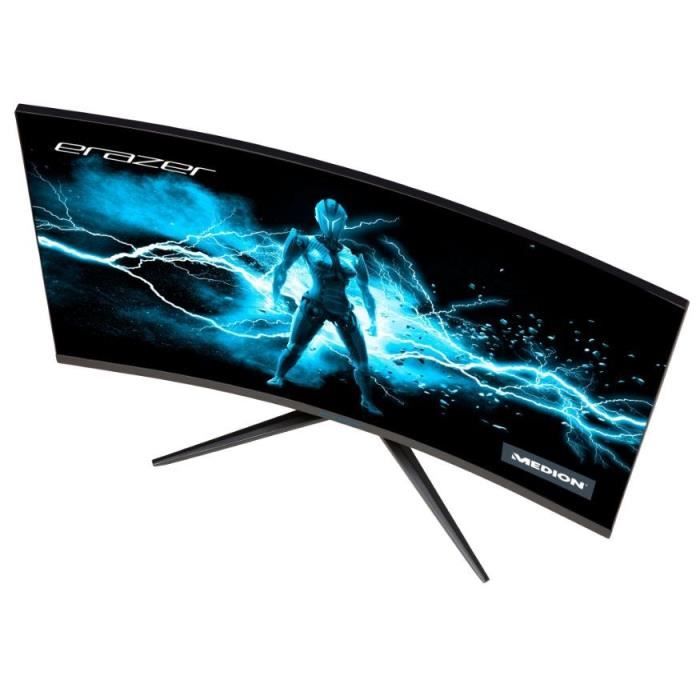 Ecran PC Gamer incurvé - MEDION MD22093 - 32 FHD - Dalle VA - 1 ms - 165 Hz - HDMI / DP - Freesync