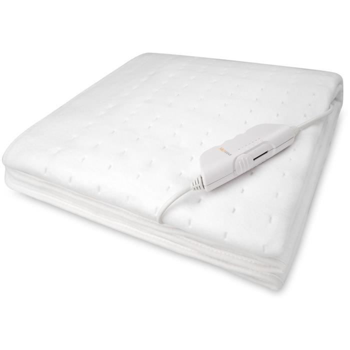 Surmatelas chauffant - MEDISANA - HU 662 - 2 zones chauffantes - Lavable - 6 niveaux de températures