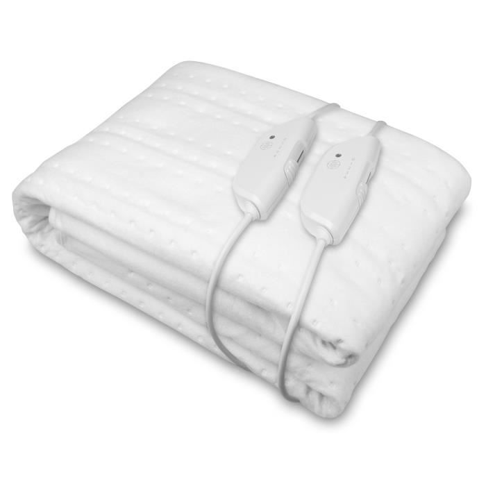 Surmatelas chauffant  Chauffe-lit 2 places medisana HU 676  lavable  4 niveaux de températures - arret automatique  150x160cm