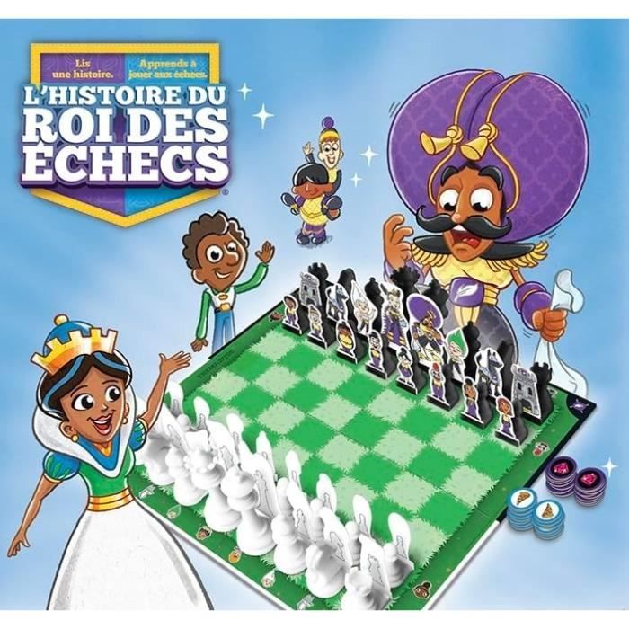 L'HISTOIRE DU ROI DES ECHECS - MEGABLEU - Jeu d'apprentissage