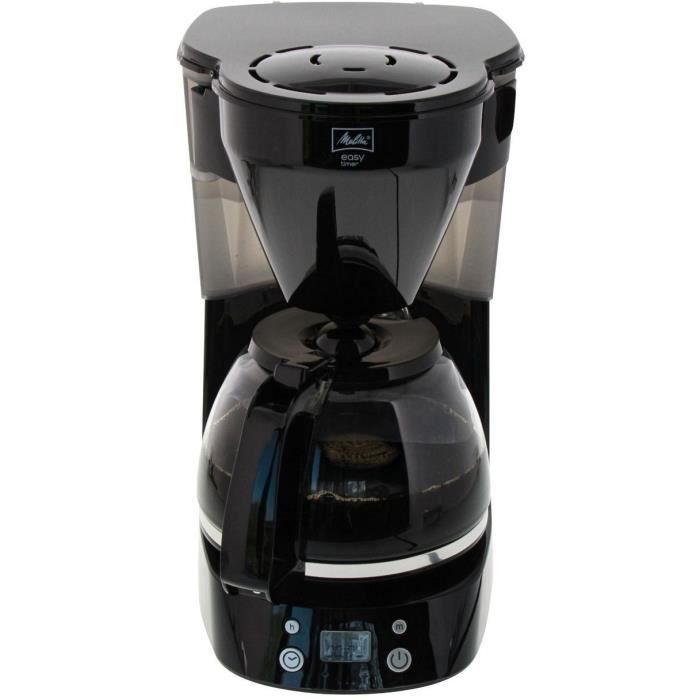 Cafetiere filtre programmable Easy Timer - MELITTA 1010-14 - Noir - 1050W - 15 tasses