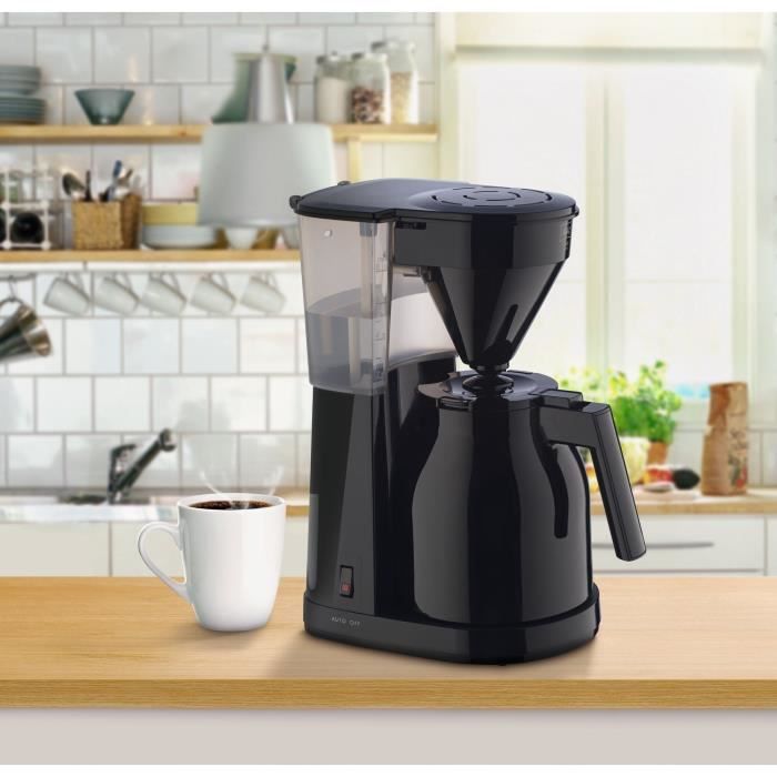 Cafetiere filtre MELITTA Easy Therm II 1023-06 - 1050 W - Noir