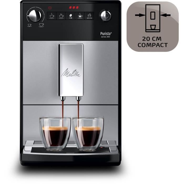 Machine a Café a Grain MELITTA Purista - Argent