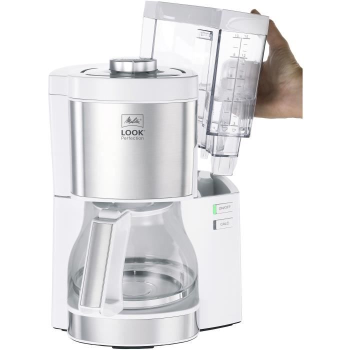 Cafetiere filtre - MELITTA - Look V Perfection - AromaSelector - 3-in-1 Calc Protection - 10 tasses