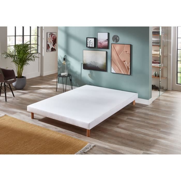 Ensemble matelas + sommier 140 x 190 cm - Mémoire de forme - DORMIPUR MEMORYTECH