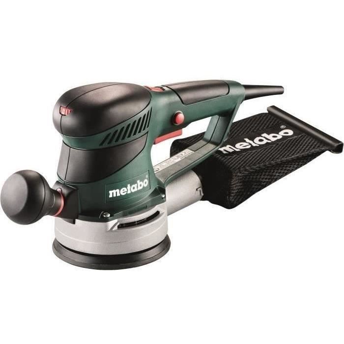 Ponceuse excentrique METABO SXE 425 - 320 W - Cadence de frappe 11000 cps/min - Vitesse de rotation TurboBoost