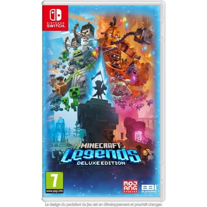 Minecraft Legends - Édition Deluxe - Jeu Nintendo Switch