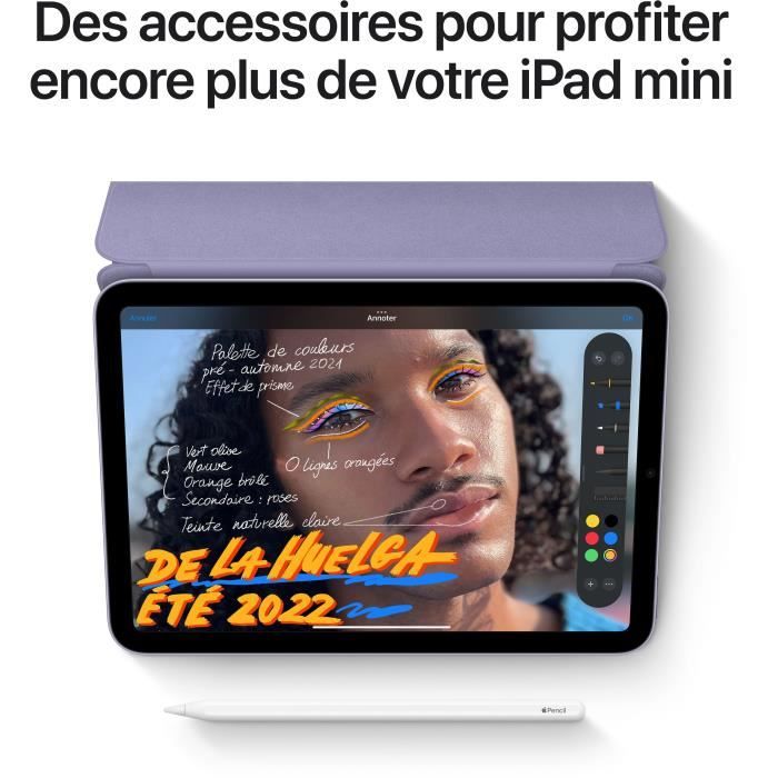 Apple - iPad mini (2021) - 8,3 WiFi - 256 Go - Gris Sidéral