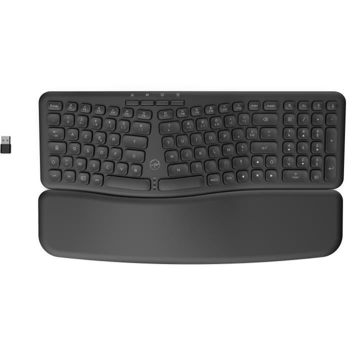 Clavier sans fil ergonomique - MOBILITY LAB - ML313153 - Touches concaves - Windows