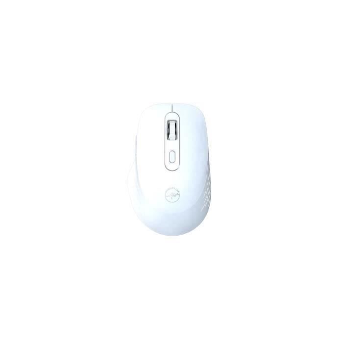 Souris sans fil - MOBILITY LAB - Omega - Bluetooth et récepteur 2,4GHz - Blanc - Clics silencieux - Précision réglable