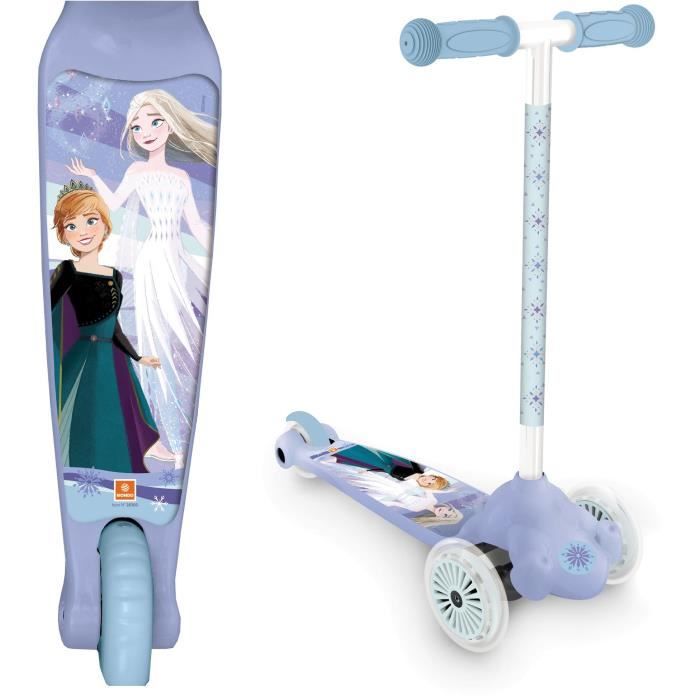 MONDO - Trottinette / Patinette 3 roues inversées - Disney - La Reine des Neiges