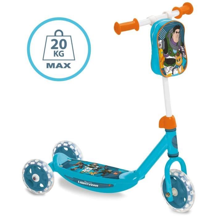 MONDO - Trottinette / Patinette 3 roues - Disney - Pixar - Buzz L'éclair