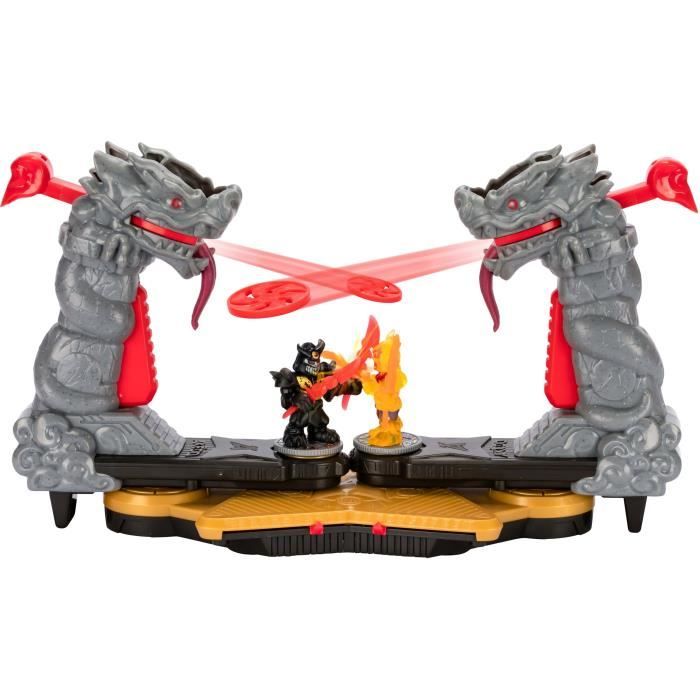 Arene de Combat Ninja Fury - MOOSE TOYS - AKEDO - Combat avec figurines, contrôleurs et effets sonores