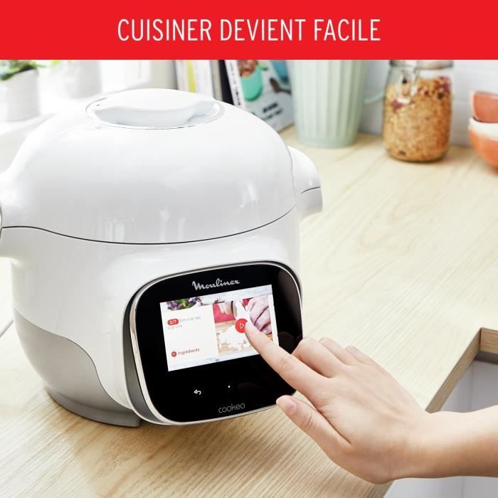 Mijoteur Moulinex COOKEO TOUCH MINI WIFI MULTICUISEUR INTELLIGENT 3L CE922110