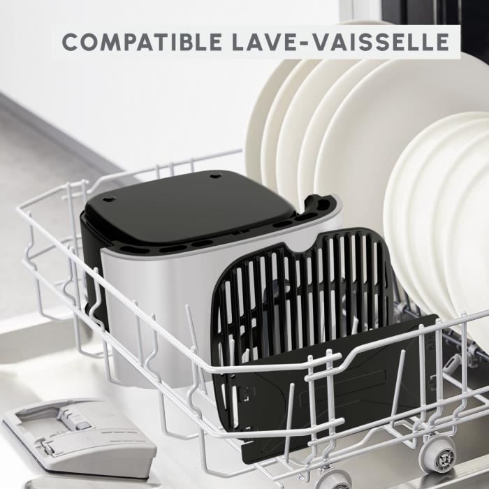 MOULINEX Friteuse sans huile, 3,5 L, Haute précision, Compacte, Polyvalente, Écoénergétique, air fryer, Easy Fry Essential EZ130A20