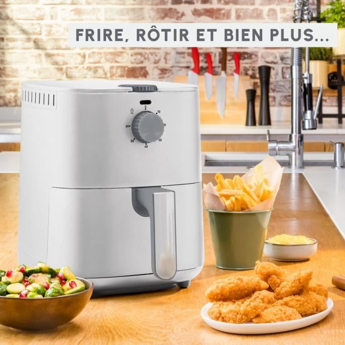 MOULINEX Friteuse sans huile, 3,5 L, Haute précision, Compacte, Polyvalente, Écoénergétique, air fryer, Easy Fry Essential EZ130A20