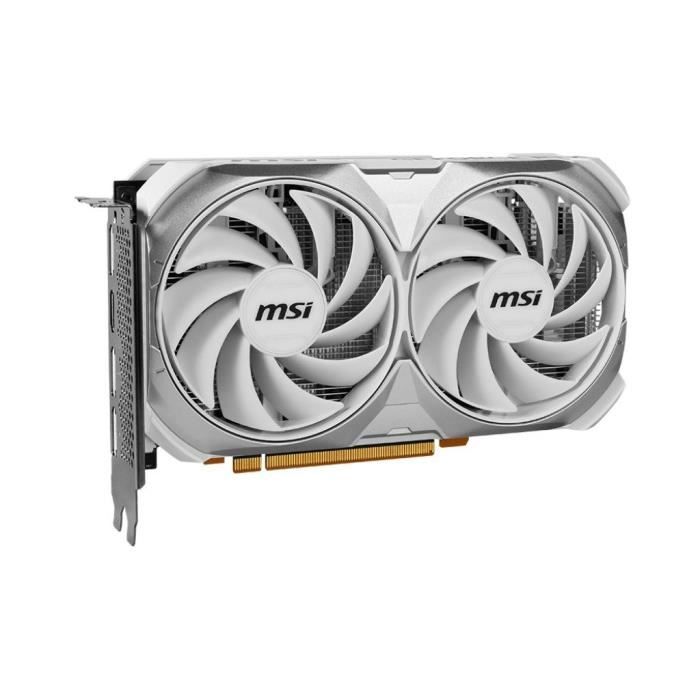 MSI - Carte Graphique - RTX 4060 VENTUS 2X WHITE 8G OC (912-V516-032)