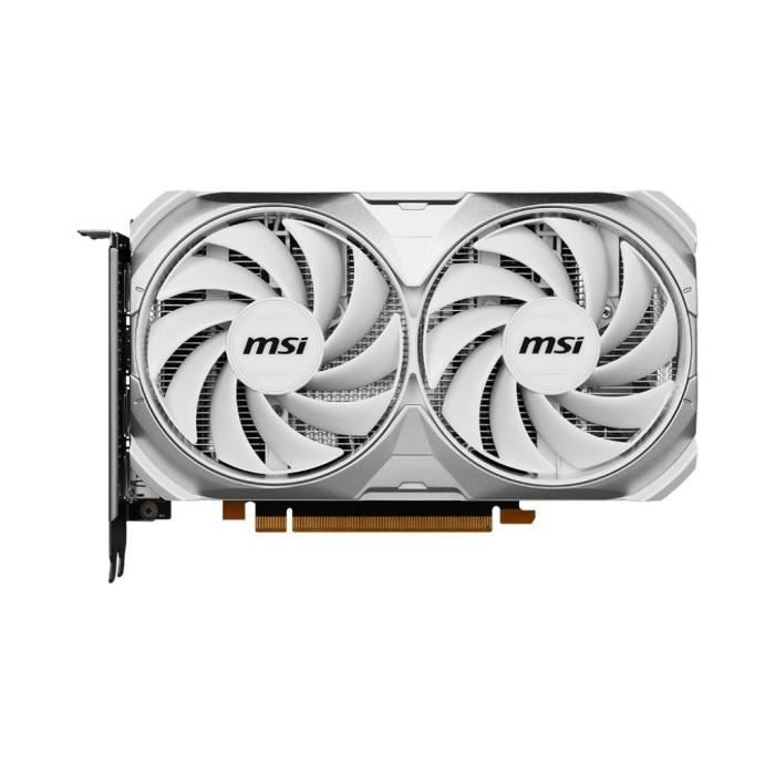 MSI - Carte Graphique - RTX 4060 VENTUS 2X WHITE 8G OC (912-V516-032)