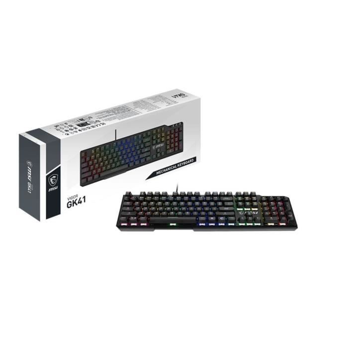 Clavier gamer mécanique - MSI - VIGOR GK41