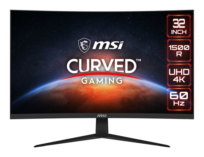 Écran PC Gamer - MSI - G321CU - 32 - Dalle VA - 4K - 1 ms - 144 Hz - Freesync Premium - HDR Ready - DP + HDMI - Compatible VESA