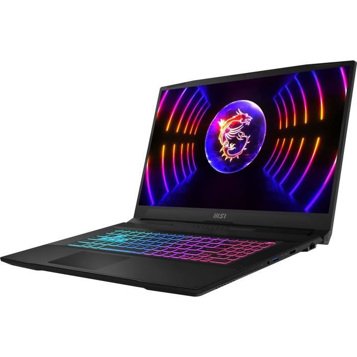 PC Portable Gamer MSI - Katana 17 B12VFK-219XFR - 17,3''FHD 144Hz - Core i5-12450H - RAM 16Go - 512Go SSD - RTX4060 8Go-Sans