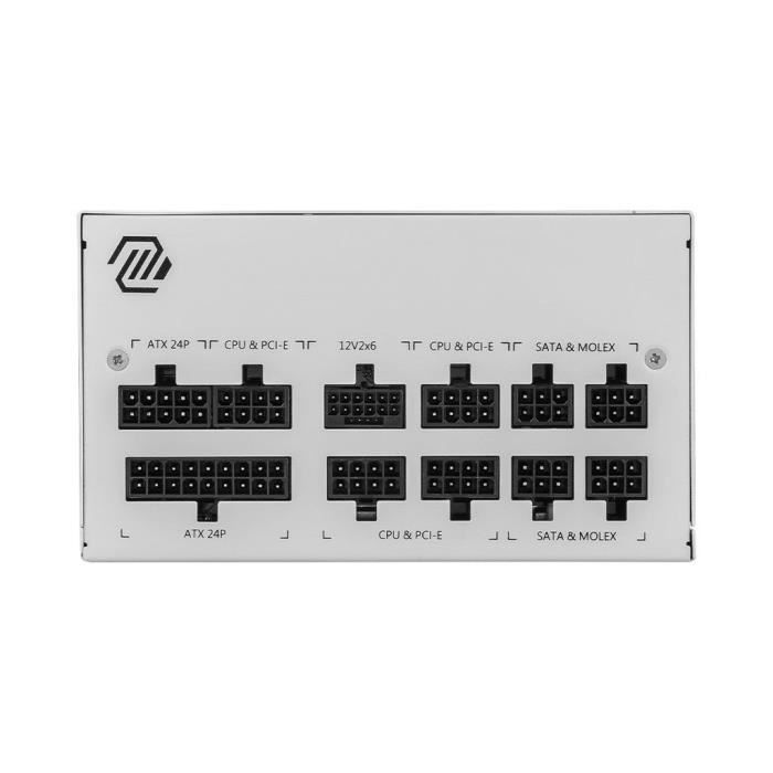 MSI - MAG A850GL PCIE5 WHITE - Bloc d'alimentation interne - 850W