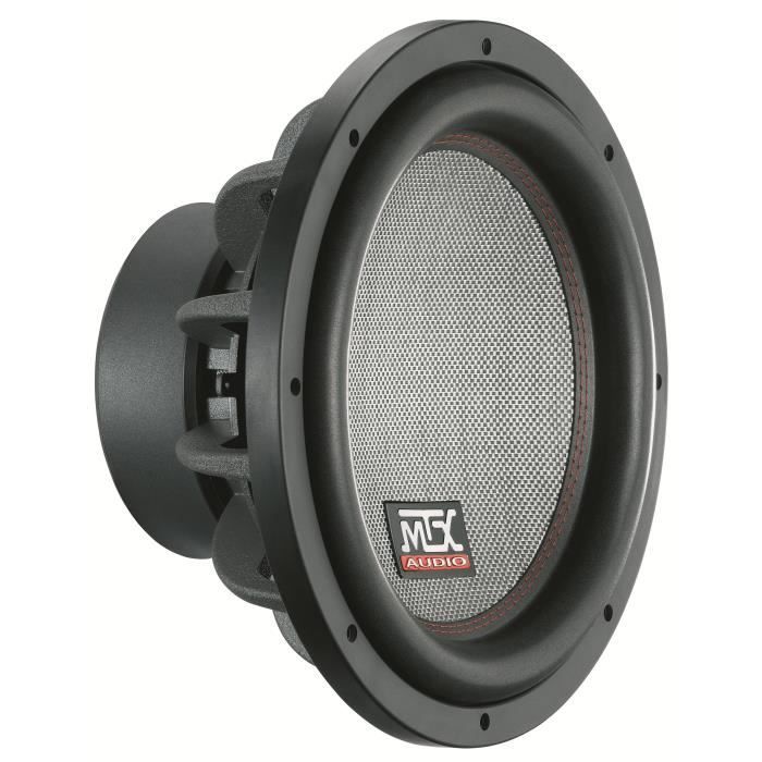 MTX TX612 Subwoofer voiture 30cm 800W RMS 2O châssis alu bobine 2,5 membrane fibre