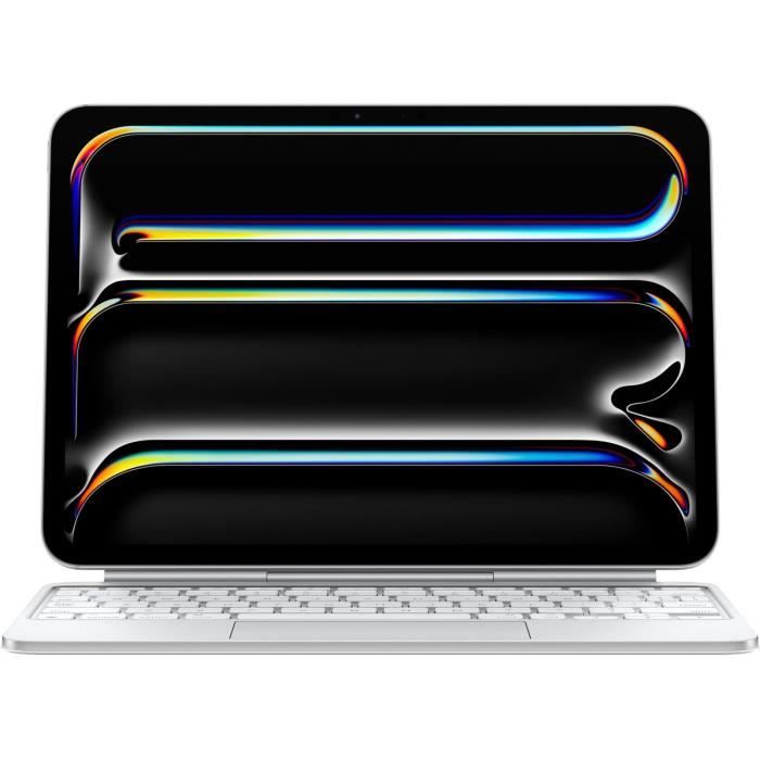 Clavier pour tablette Apple Magic Keyboard pour iPad Pro 11 pouces (M4) - Francais - Blanc