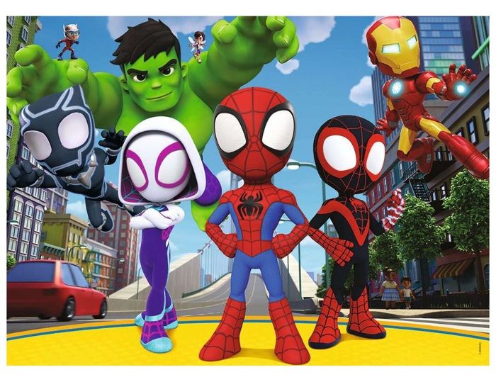 Puzzle Spidey et ses amis 45 pieces - Dessins animés et BD - NATHAN - A partir de 5 ans