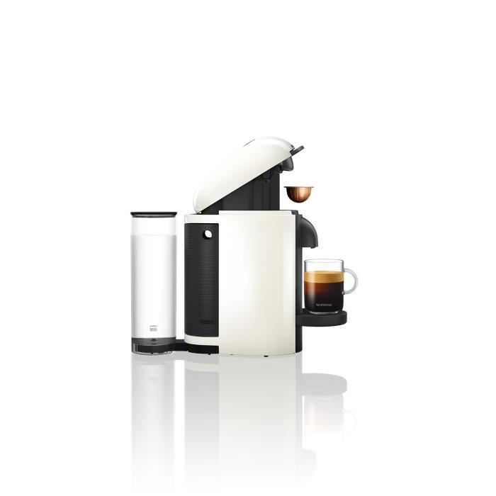 Cafetiere a dosette ou capsule Krups NESPRESSO VERTUO PLUS BLANC IVOIRE YY3916FD